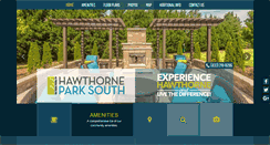 Desktop Screenshot of hawthorneparksouth.com